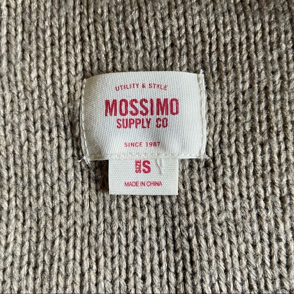 Mossimo Cabled Cardigan - Tan, Size Small - Picture 4 of 5